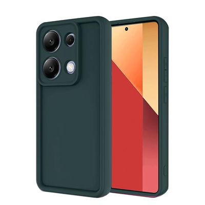 Xiaomi Redmi Note 13 Pro 4G Kılıf Viera Silikon - Koyu Yeşil