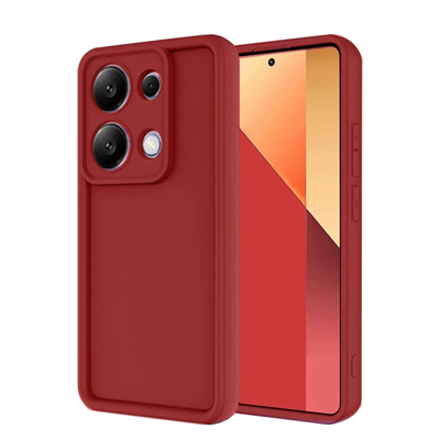 Xiaomi Redmi Note 13 Pro 4G Kılıf Viera Silikon - Kırmızı