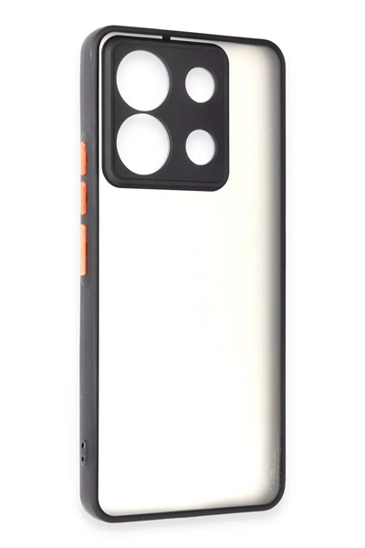 Xiaomi Redmi Note 13 Pro 5G Kılıf Montreal Silikon Kapak - Siyah