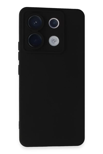Xiaomi Redmi Note 13 Pro 5G Kılıf Nano içi Kadife Silikon - Siyah