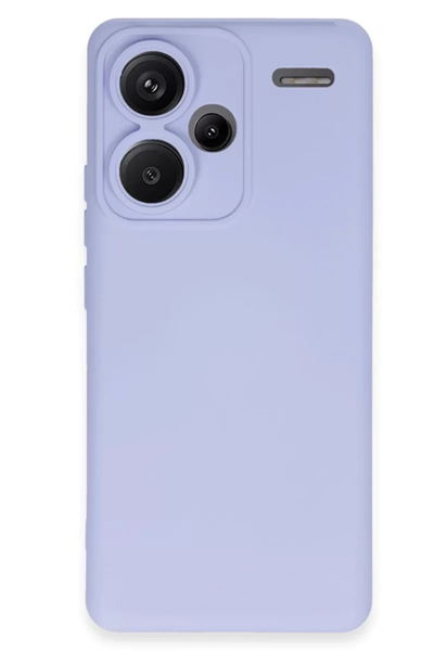 Xiaomi Redmi Note 13 Pro Plus Kılıf Nano içi Kadife Silikon - Lila