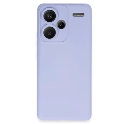Xiaomi Redmi Note 13 Pro Plus Kılıf Nano içi Kadife Silikon - Lila