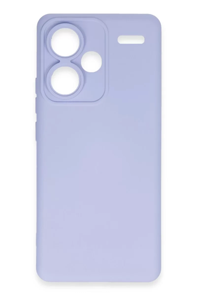 Xiaomi Redmi Note 13 Pro Plus Kılıf Nano içi Kadife Silikon - Lila
