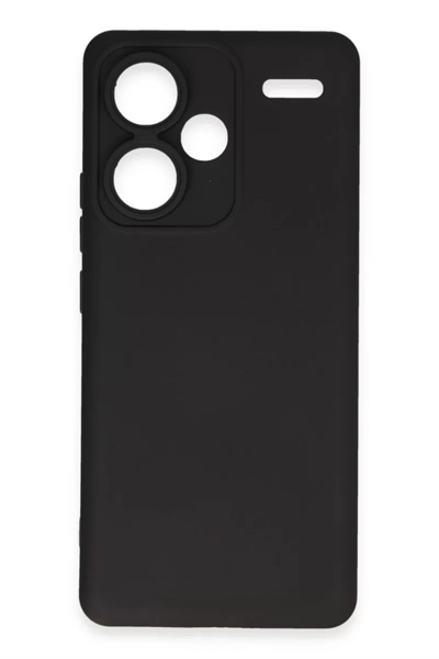 Xiaomi Redmi Note 13 Pro Plus Kılıf Nano içi Kadife Silikon - Siyah