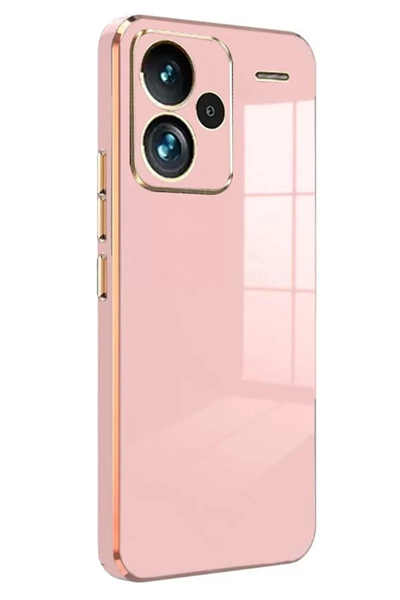 Xiaomi Redmi Note 13 Pro Plus Kılıf Volet Silikon - Pembe