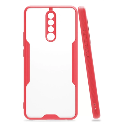 Xiaomi Redmi Note 8 Pro Kılıf Platin Silikon - Pembe