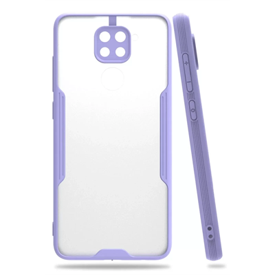 Xiaomi Redmi Note 9 Kılıf Platin Silikon - Lila