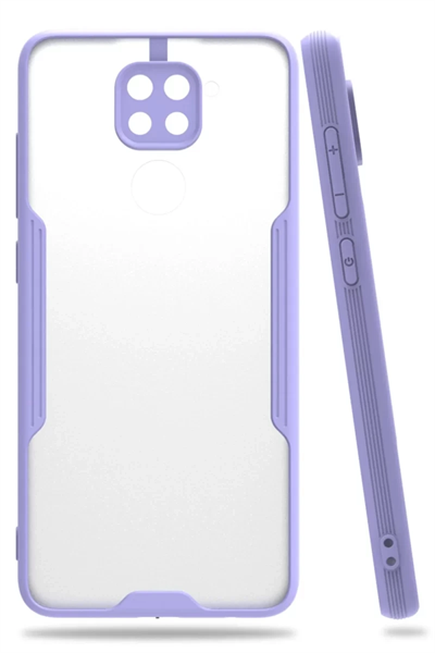 Xiaomi Redmi Note 9 Kılıf Platin Silikon - Lila