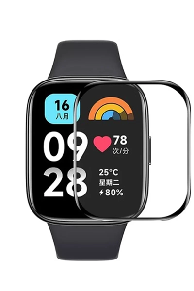 Xiaomi Redmi Watch 3 Active Polymer Nano Ekran Koruyucu - Şeffaf