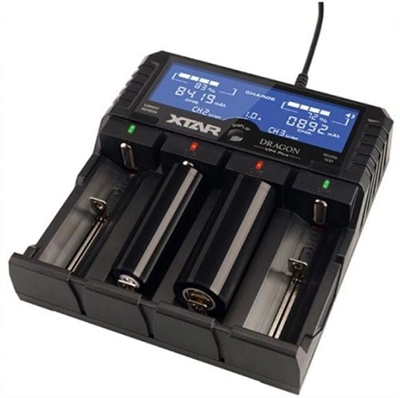 Xtar DRAGON VP4 PLUS Li-ion / NI-CD / NI-MH Pil Şarj Cihazı