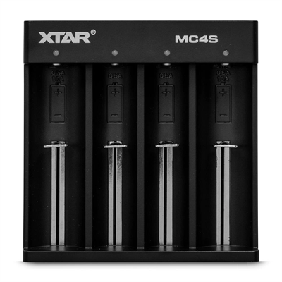 Xtar MC4S Dörtlü Li-ion / NI-CD / NI-MH Pil Şarj Cihazı