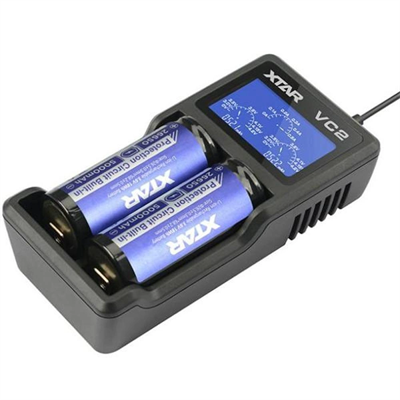 Xtar VC2 İkili Li-ion Pil Şarj Cihazı