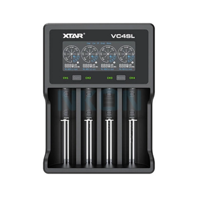 Xtar VC4SL Dörtlü Li-ion / NI-CD / NI-MH Pil Şarj Cihazı