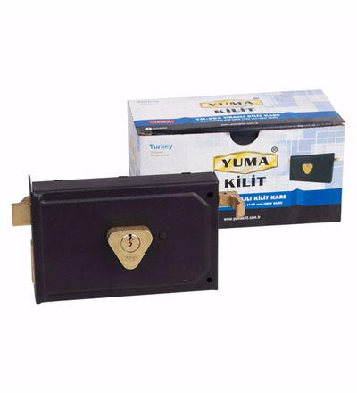 YUMA 14 CM TRAJLI KİLİT KARE YM-602