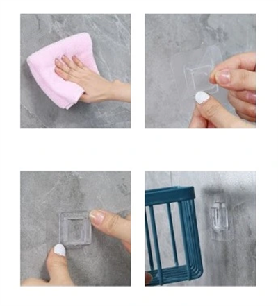 Yapışkanlı Çok Fonksiyonlu Banyo Organizeri BEYAZ