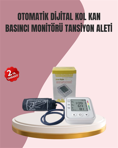 Yüksek Hassasiyetli Dijital Tansiyon Ölçer