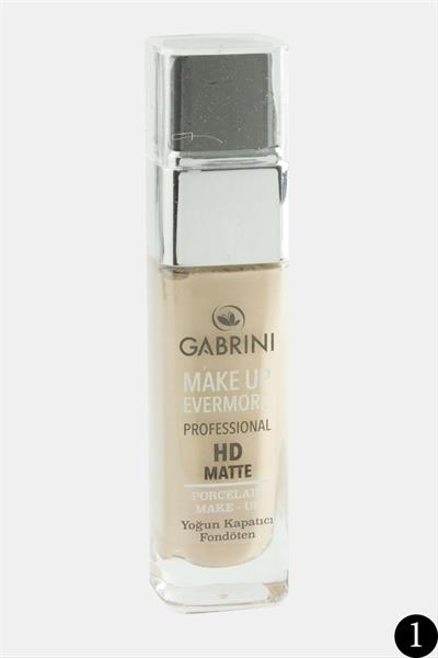 Gabrini Make Up Evermore cam şişe yoğun kapatıcı Foundation-02