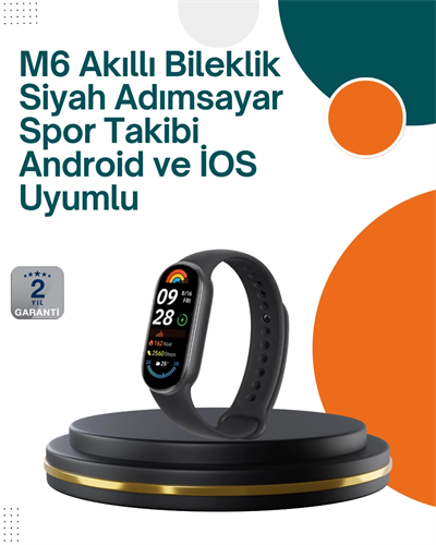 iOS ve Android Uyumlu Akıllı Bileklik – Çok Fonksiyonlu Kullanım