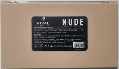 Nude Rival 18 Renk Far Paleti