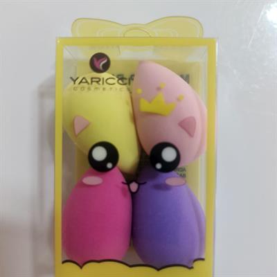 Yarıccı Mini Puf Makyaj Süngeri 4 Lü