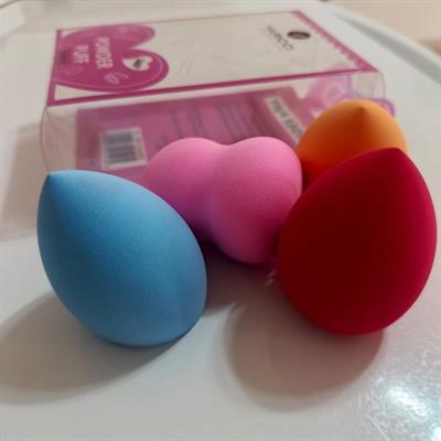 Yarıccı Powder Puf Makyaj Süngeri 4 lü