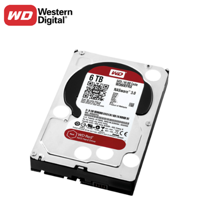 6 TB WD 3.5 RED SATA3 5400RPM 64MB WD60EFRX