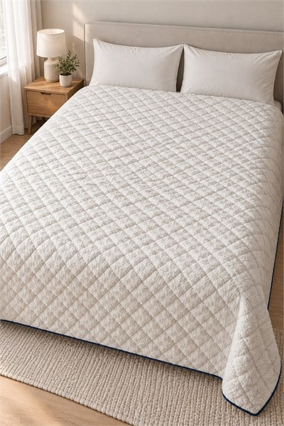 Cloud Soft Çift Taraflı Mikrofiber Peluş Çift Kişilik Yatak Örtüsü 200x220 cm