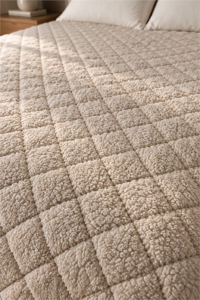 Cloud Soft Çift Taraflı Mikrofiber Peluş Çift Kişilik Yatak Örtüsü 200x220 cm