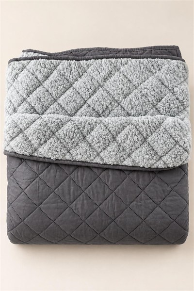 Cloud Soft Çift Taraflı Mikrofiber Peluş Çift Kişilik Yatak Örtüsü 200x220 cm