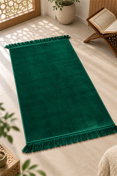 Düz Velur Kadife Seccade 70x110 Cm
