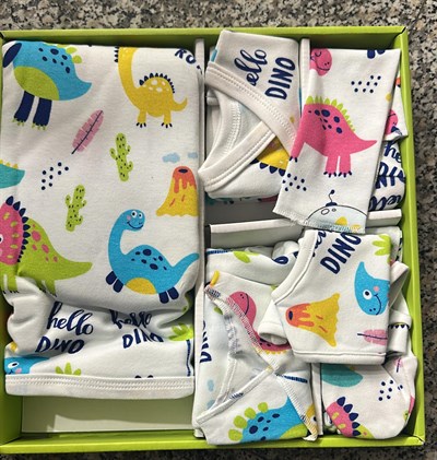 Hello Baby Yenidoğan Bebek Seti 10 Parça Asorti Hastane Çıkışı Seti
