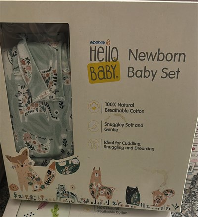 Hello Baby Yenidoğan Bebek Seti 10 Parça Asorti Hastane Çıkışı Seti