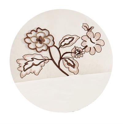 İpekçe Alida 8 Parça Çift Kişilik Lüks Çeyiz Seti - Vizon