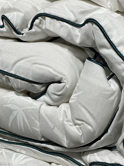 İpekçe Bambu Tek Kişilik Yorgan 155x215 cm - Doğal Nefes Alan Terletmez Antialerjik Yorgan