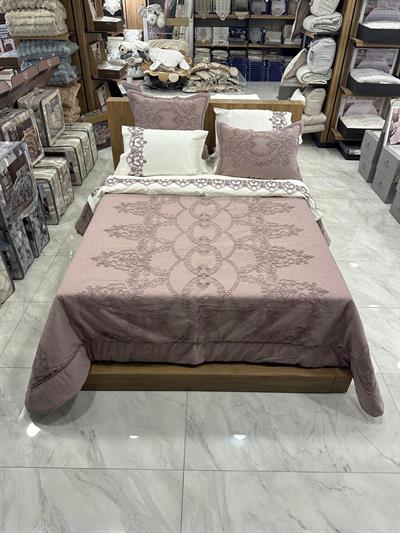 İpekçe Harem 9 Parça Lüks Çeyiz Seti - Gül Kurusu