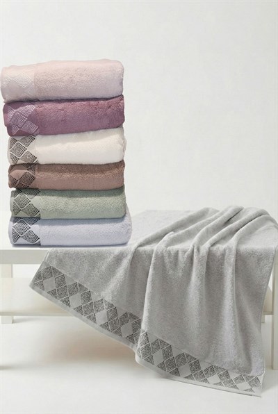 İpekçe Microcotton Gloria Havlu Seti 6’lı Hızlı Su Çeker – 70x140