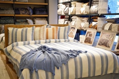 İpekçe Naturel Attuda Lacivert Çift Kişilik Nevresim Takımı - 4 Parça