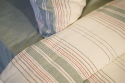 İpekçe Naturel Attuda Yeşil Çift Kişilik Nevresim Takımı - 4 Parça