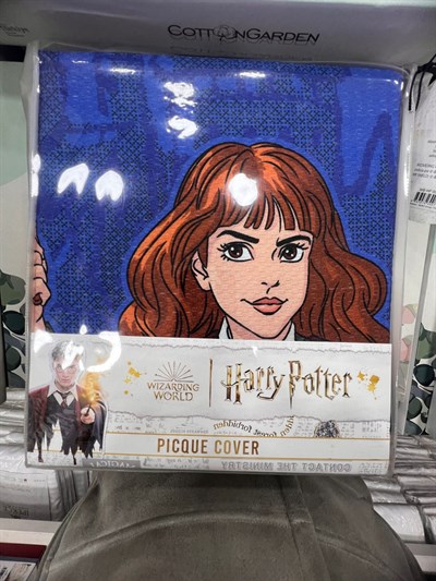 Warner Bros Lisanslı Harry Potter Tek Kişilik Pamuklu Pike - 160x220 cm HP-00719 Genç Odası Örtüsü
