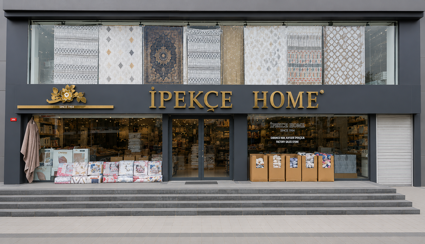 İpekçe Home Mahmutbey toptan mağazası