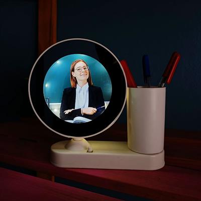 Kişiye Özel Fotoğraflı Kalemlikli Sihirli Ayna