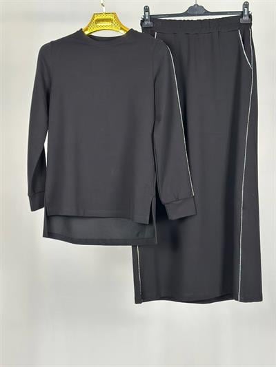 Allday - Simli Biyeli İkili Etekli Takım 22OB32001ALY