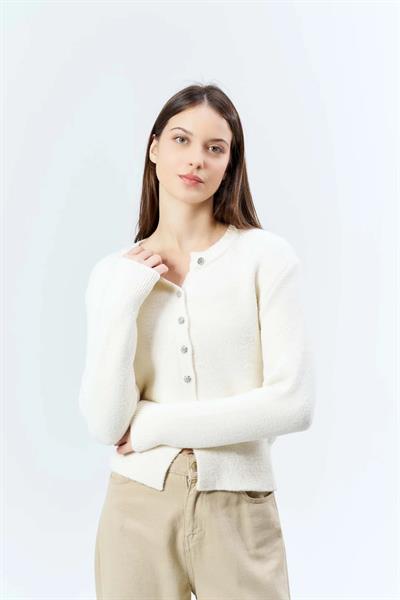 Angora Kısa Ceket 7606
