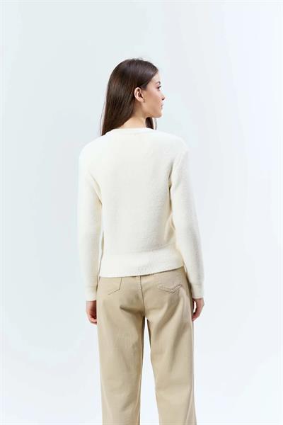 Angora Kısa Ceket 7606