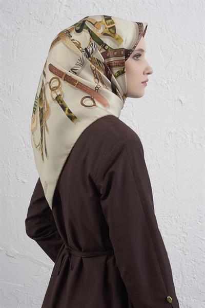 Armine - 2024/2025 Sonbahar Kış Saf Sura İpek Eşarp 9422D