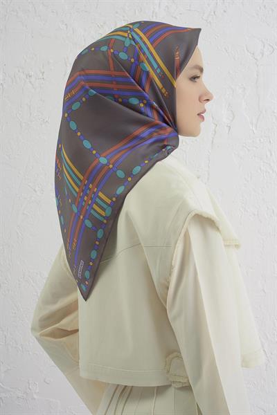 Armine - 2024/2025 Sonbahar Kış Saf Sura İpek Eşarp 9407D