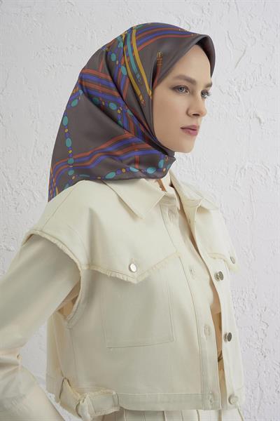 Armine - 2024/2025 Sonbahar Kış Saf Sura İpek Eşarp 9407D
