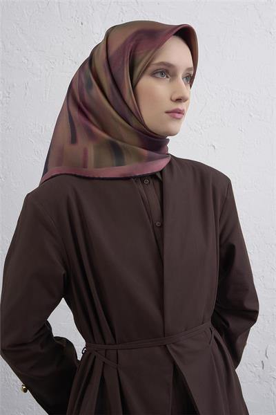 Armine - 2024/2025 Sonbahar Kış Saf Sura İpek Eşarp 9436D