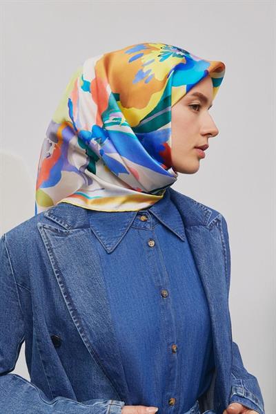 Armine - 2025 İlkbahar Yaz Sura İpek Eşarp 9340D