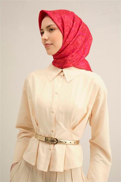 Armine - 2025 İlkbahar Yaz Sura İpek Eşarp 9304D